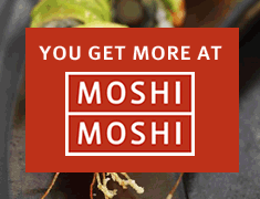 April offers at Moshi Moshi